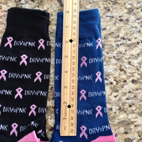 Cancer Awareness Men’s Dress Socks - 3 Pair - Picture 7 of 7